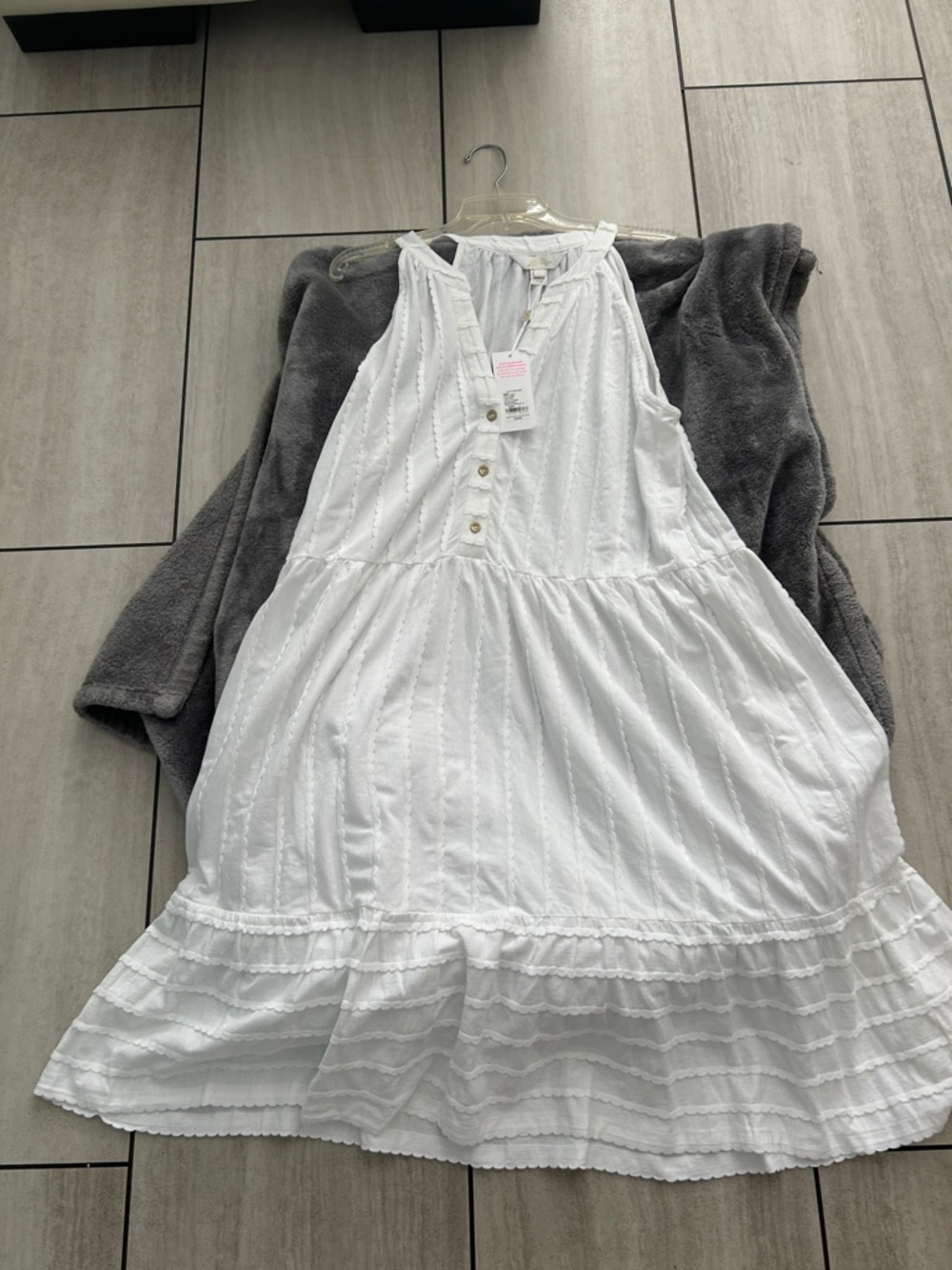 Lilly Pulitzer Lennox Resort White Sleeveless Dress